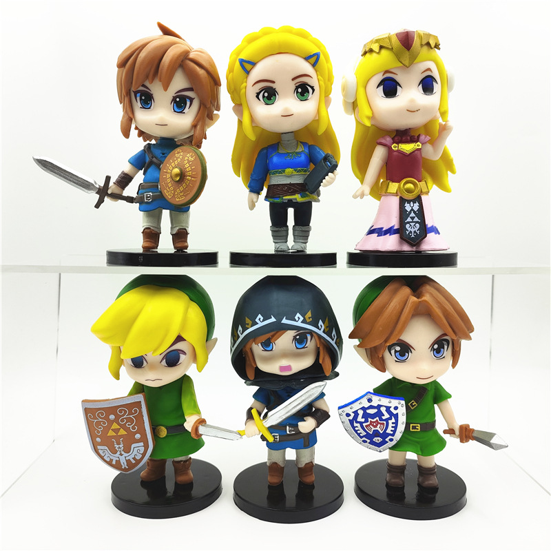 Resin Art Zelda - 6Pcs/Set The Legend of Zelda Game