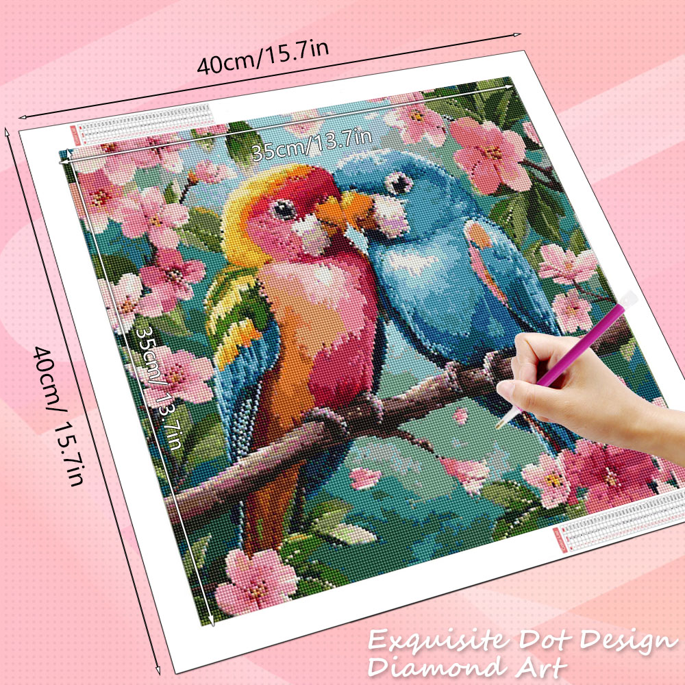 HUACAN Diamond Painting Bird F - Resin Art For Rose review and price
