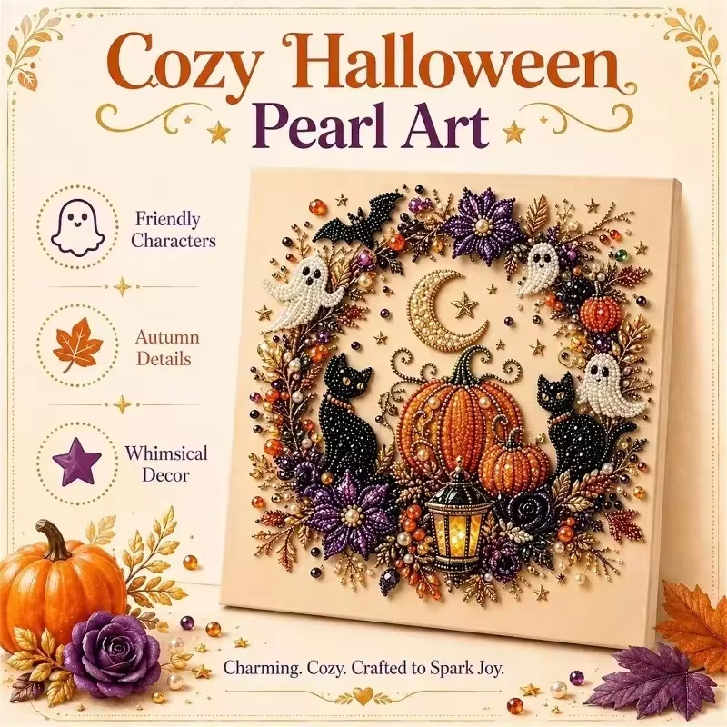 @Halloween Ghost Pearl Art Kit - Resin Art For Beginner review and price