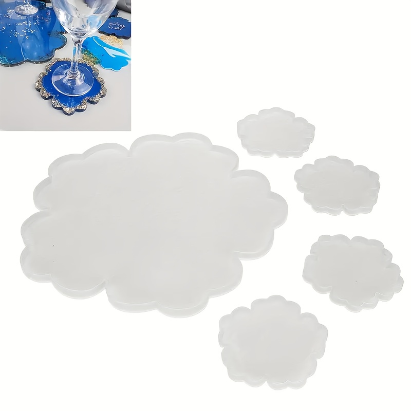5pcs Mirror Large Flower Small - Resin Art Tools review and price