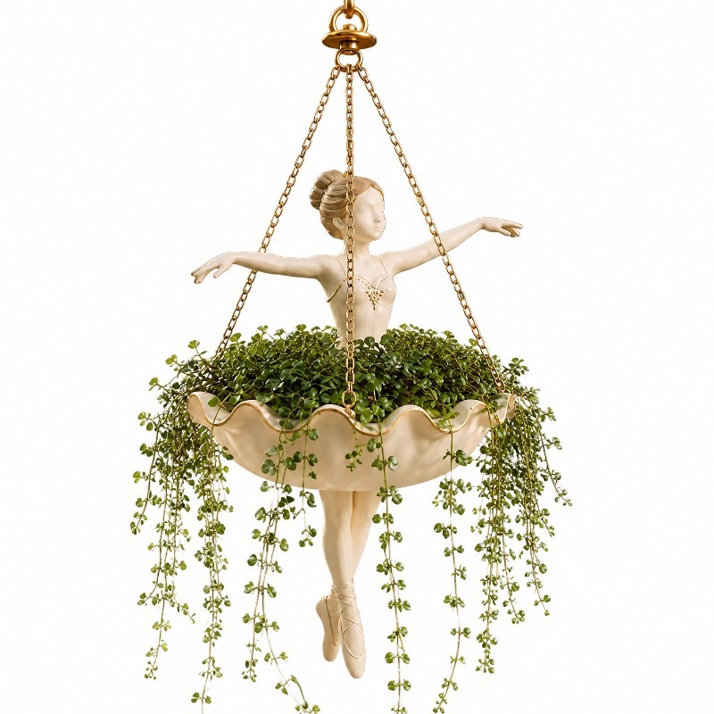 Decorative Ballerina Hanging P - Resin Art Using Flowers review and price