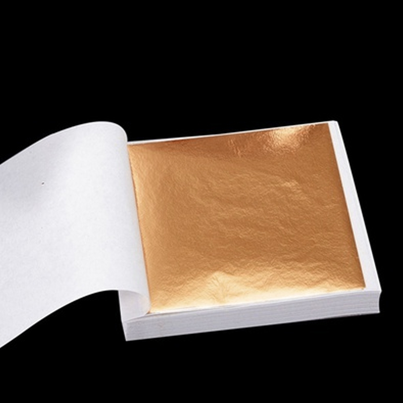 100pcs  Art Craft Design Paper - Gold Leaf Foil review and price