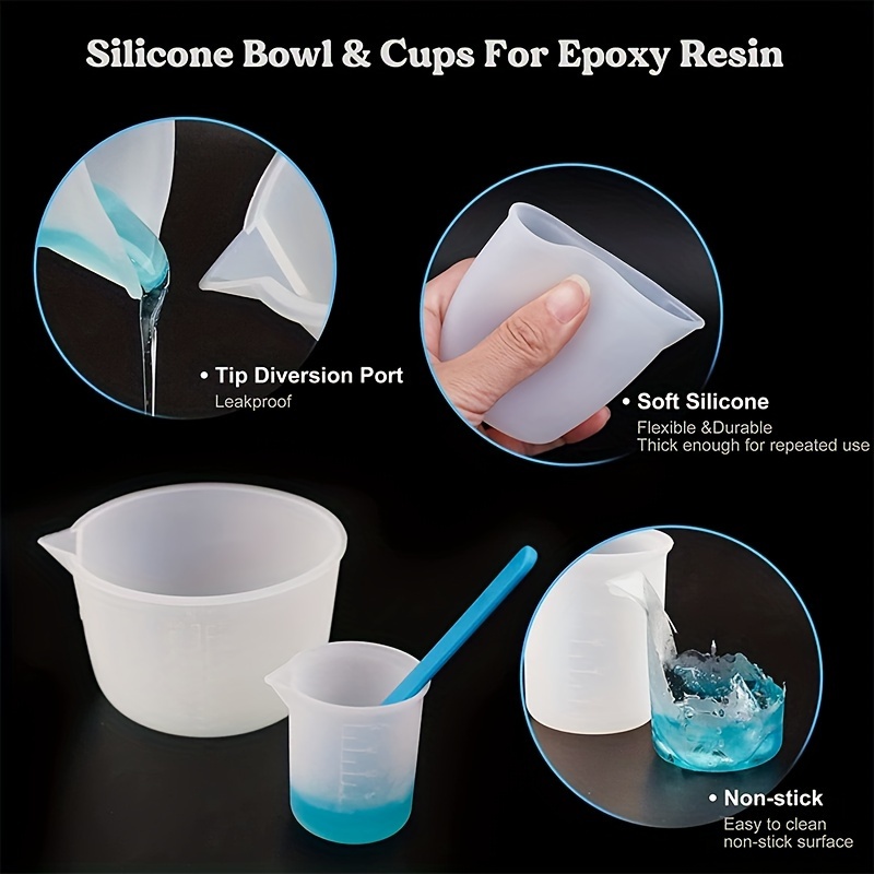 Silicone Measuring Cups, Resin - Resin Art Tools review and price