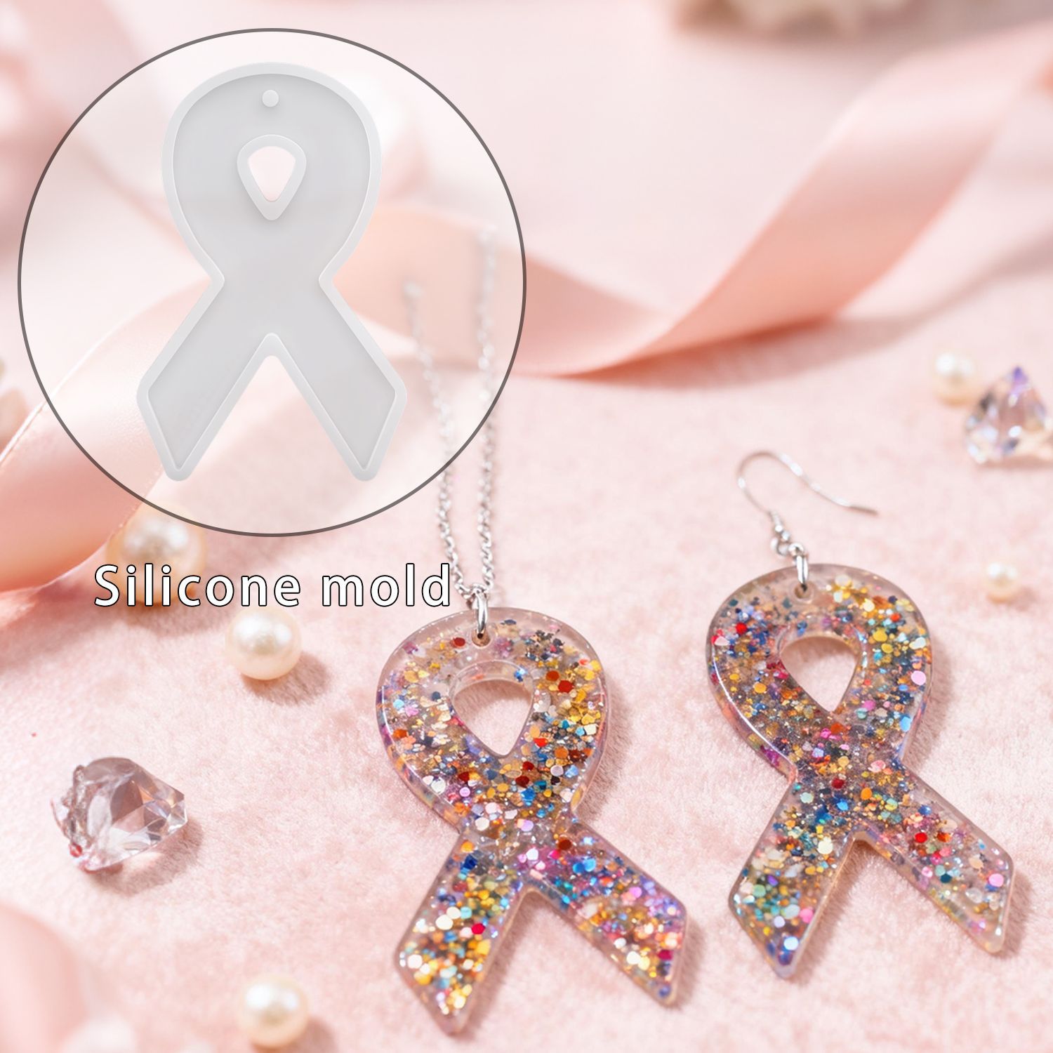DIY Ribbon Earring Resin Molds - Resin Art Tools review and price