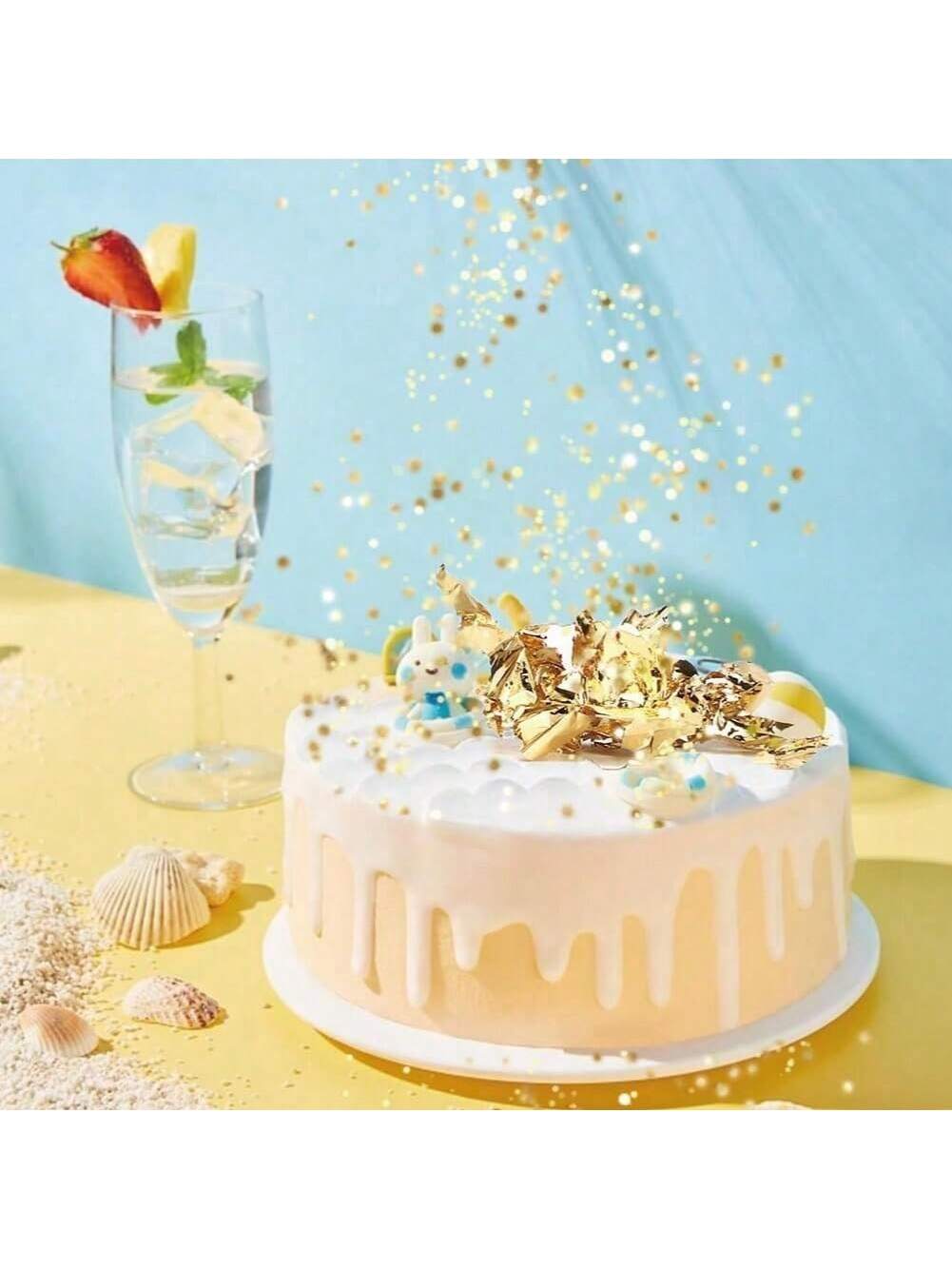 Gold Flakes, Gold Leaf Cake De - Gold Leaf Foil review and price