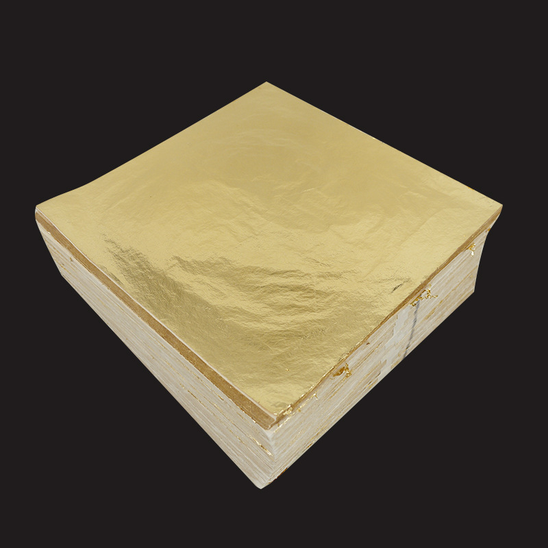 14x14cm 100pcs Shiny Gold Silv - Gold Leaf Foil review and price