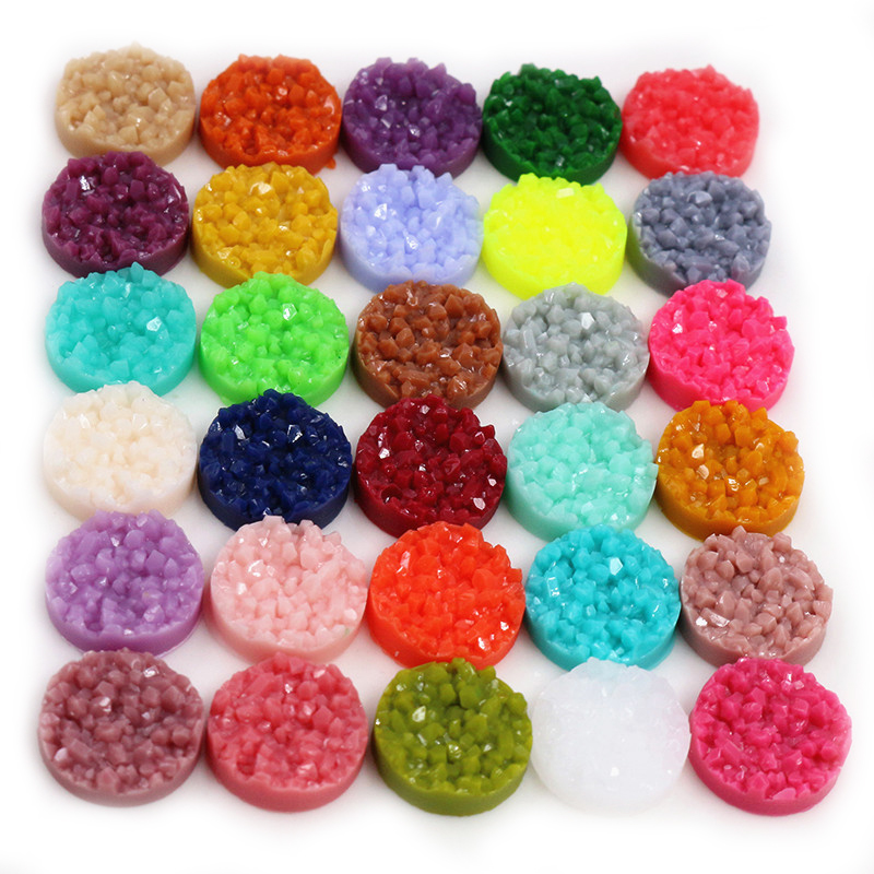 40pcs Resin Druzy Cabochons Do - Resin Art Handmade review and price