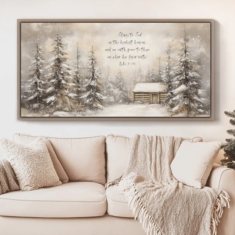 Christmas Bible Verse Wall Art - Resin Art Quotes review and price