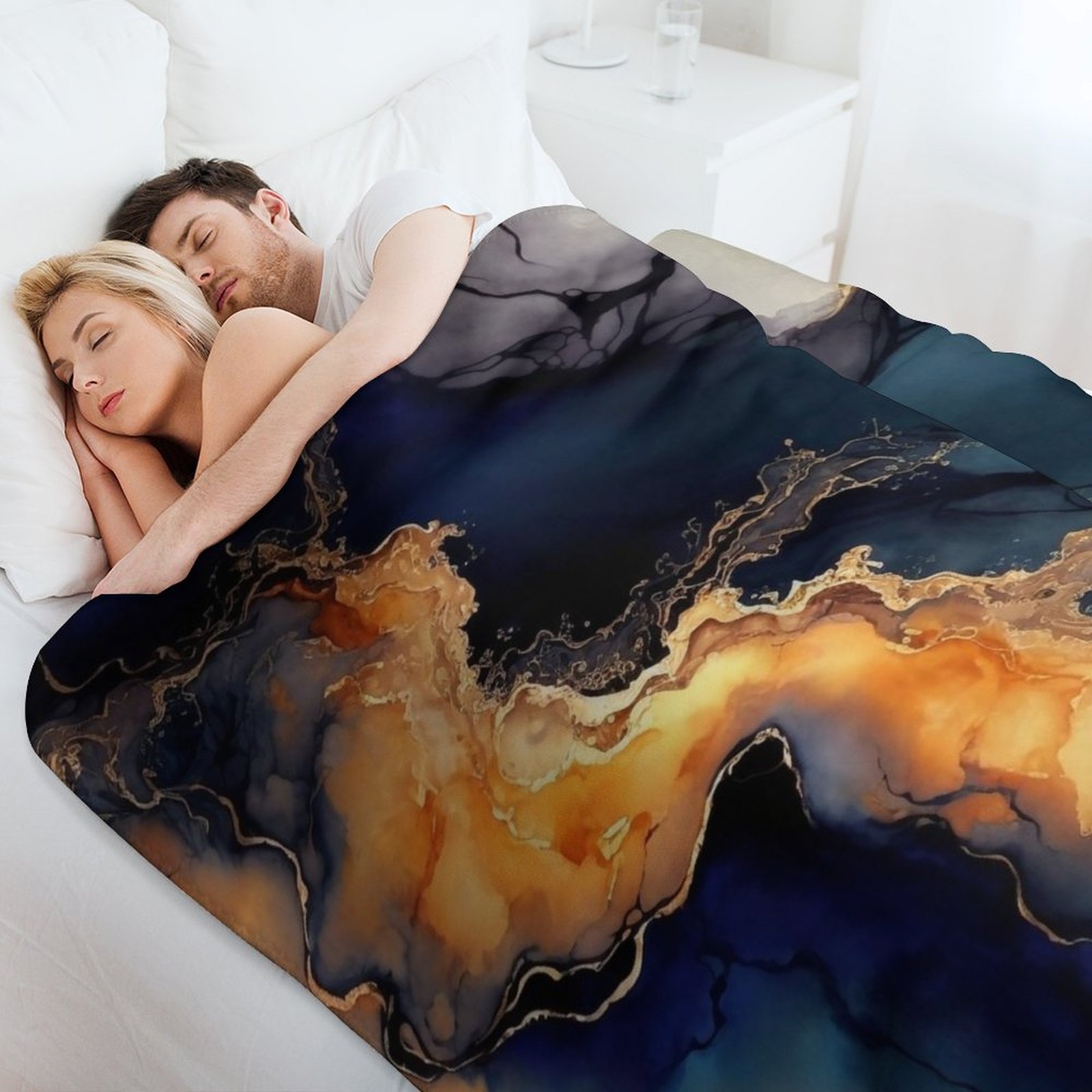 Volcanic Waves - Abstract Alco - Resin Art Watch review and price