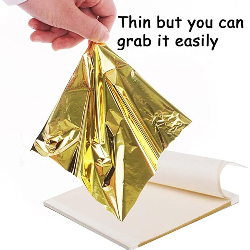 200Pcs Golden Leaf Foil Leaf S - Gold Leaf Foil review and price