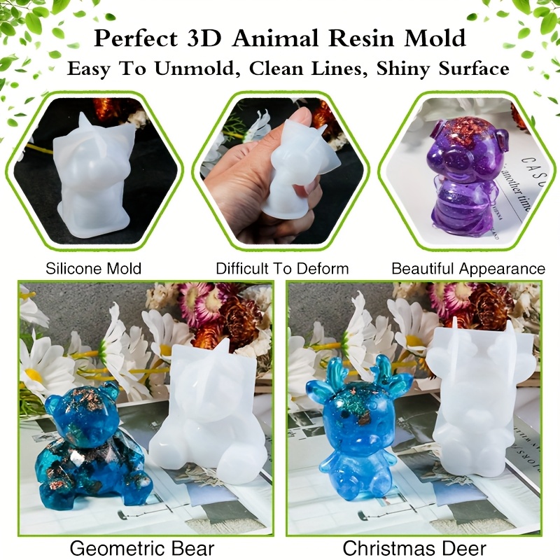 19pcs Resin-Made Mold Set, Sui - Resin Art Tools review and price