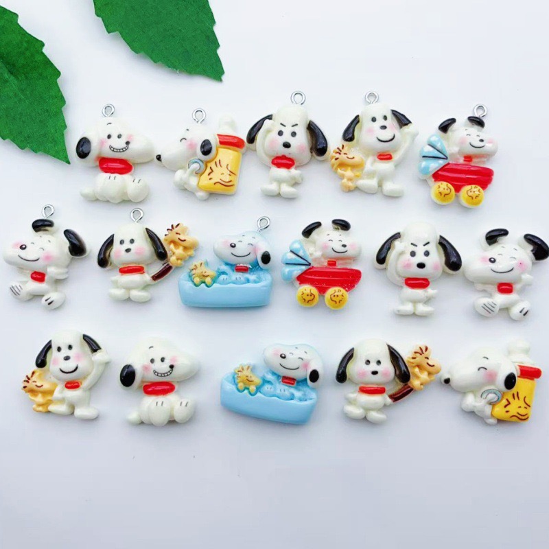 12pcs resin cartoon dog pendan - Resin Art Handmade review and price