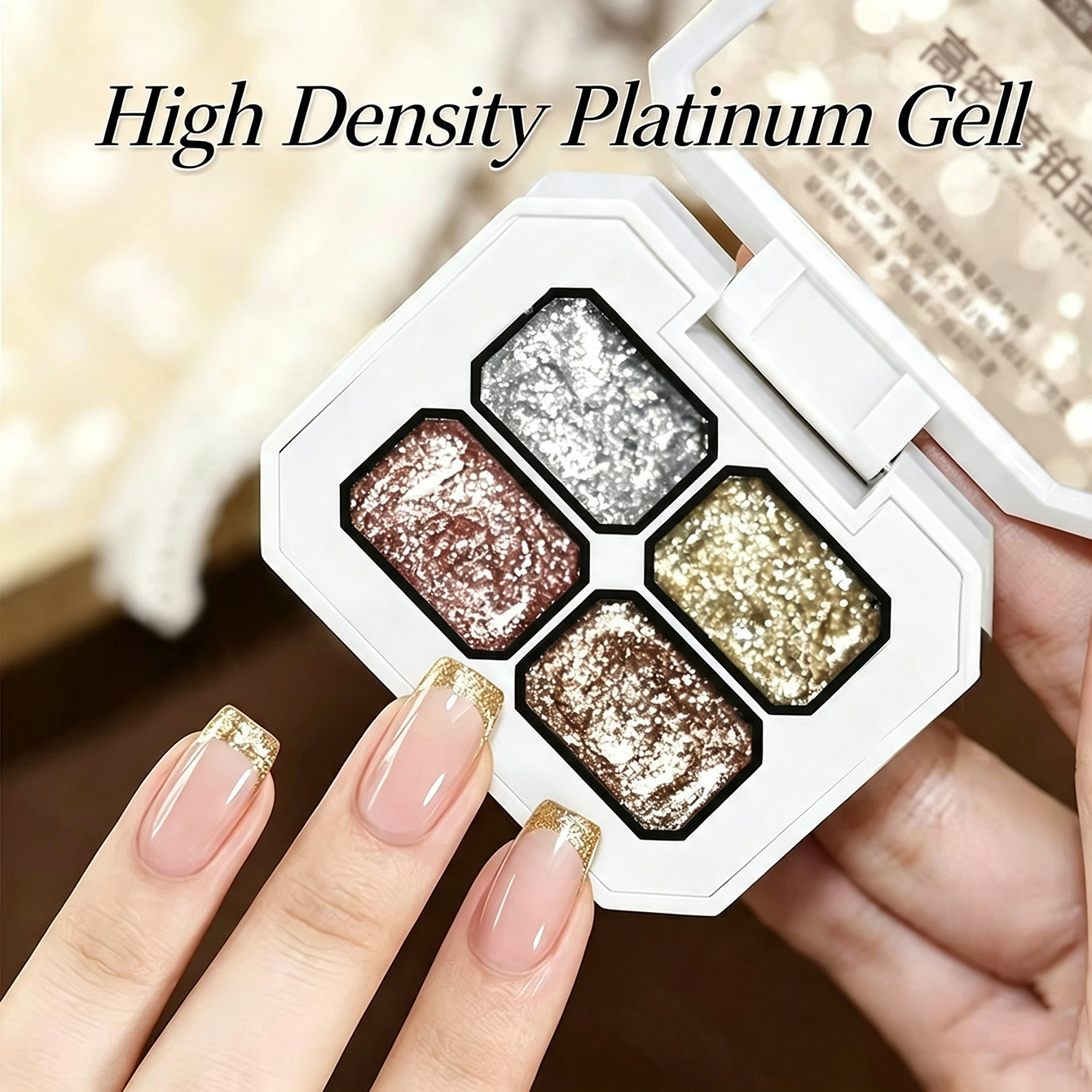 MIANEL Chunky Foil Platinum Na - Resin Art For Rose review and price