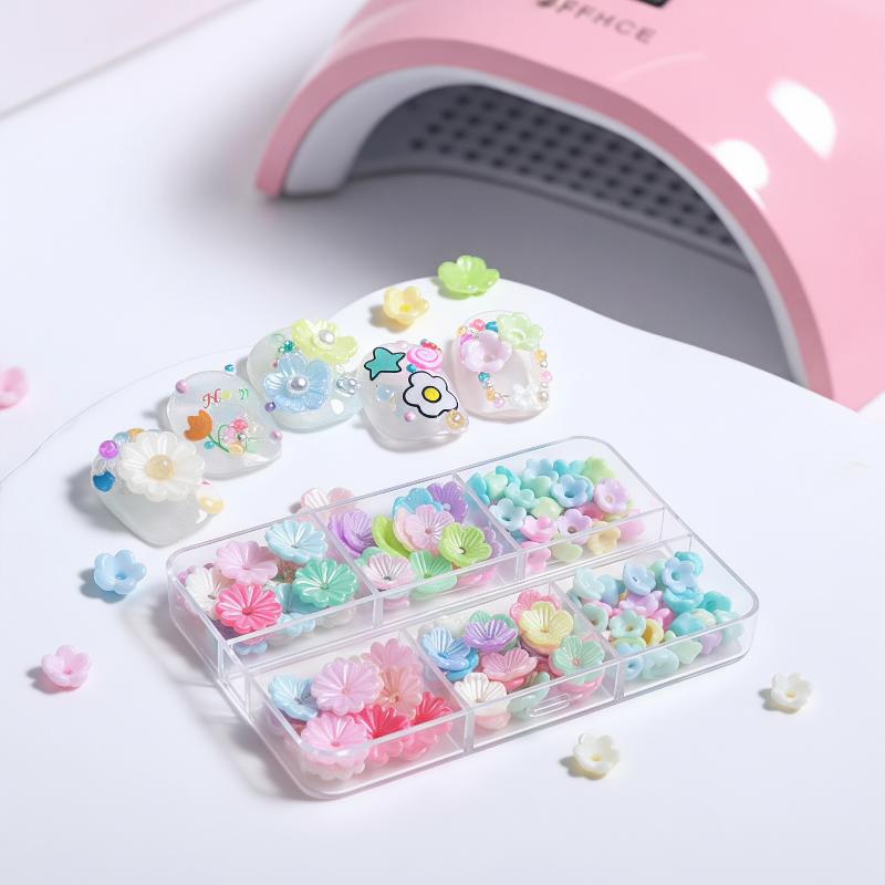 6 Grids Mini Resin Flower Nail - Resin Art Using Flowers review and price