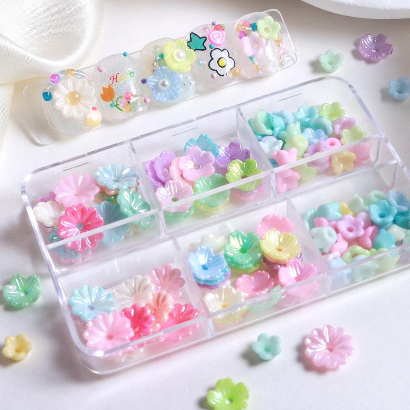 6 Grids Mini Resin Flower Nail - Resin Art Using Flowers review and price