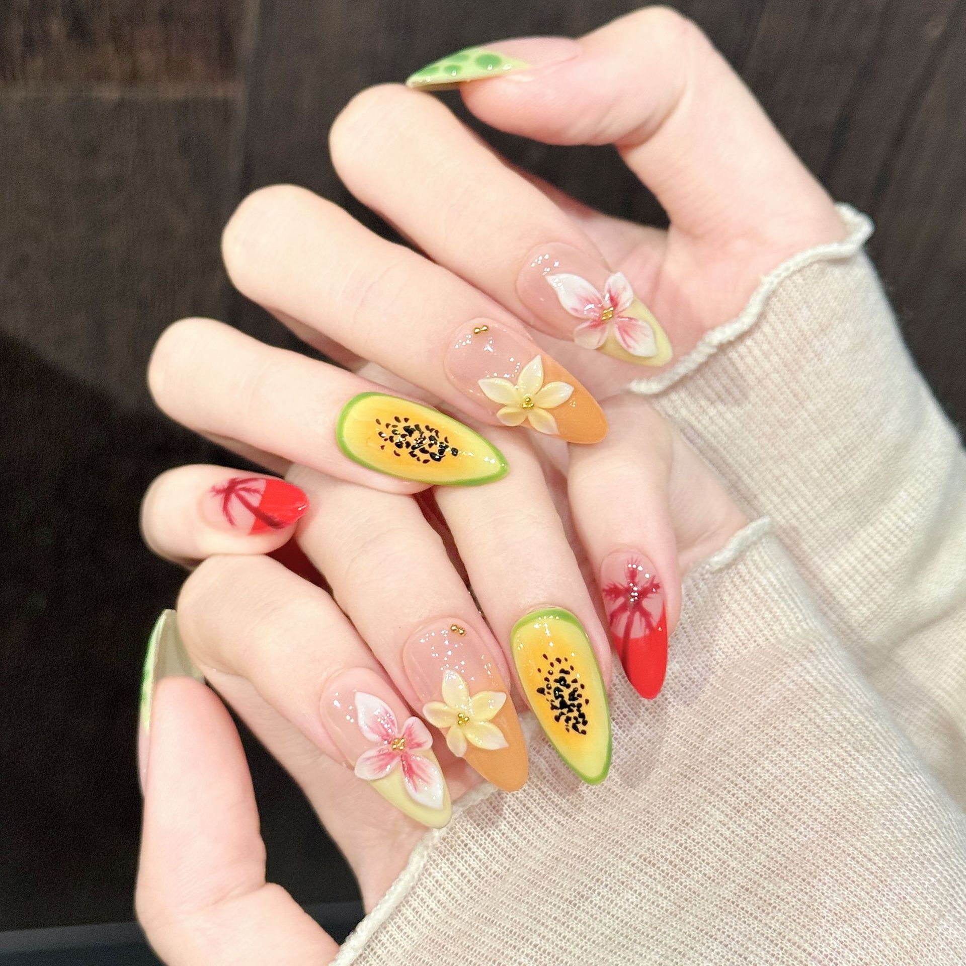 10pcs Hand-Pressed Medium Almo - Resin Art Using Flowers review and price