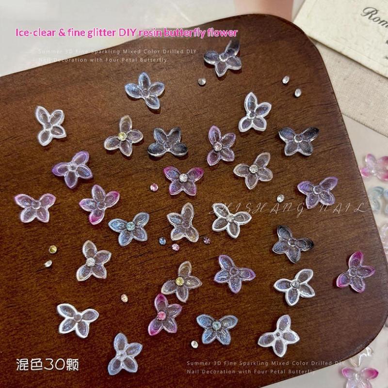 *3D Glitter Resin Nail Art Dec - Resin Art Using Flowers review and price
