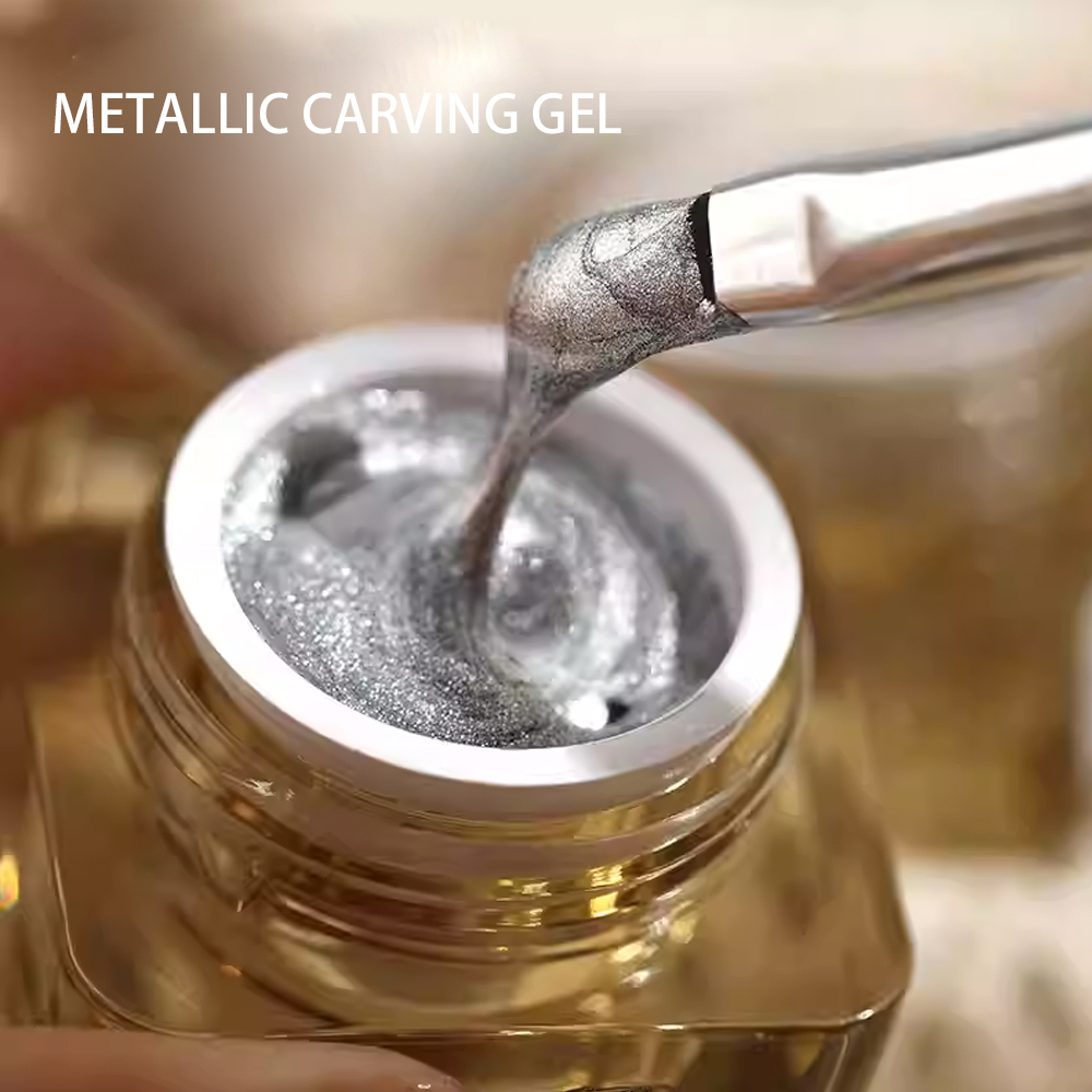 8g Metallic Carving Gel 3D Emb - Resin Art For Rose review and price