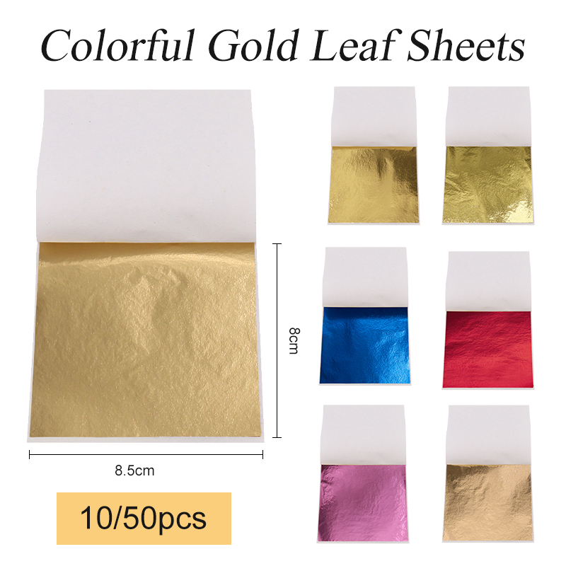 8x8.5cm Taiwan Imitation Gold  - Gold Leaf Foil review and price